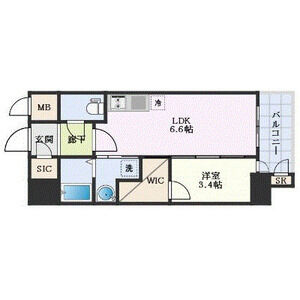 【間取り】 | エステムコート名古屋新栄Ⅳネスト