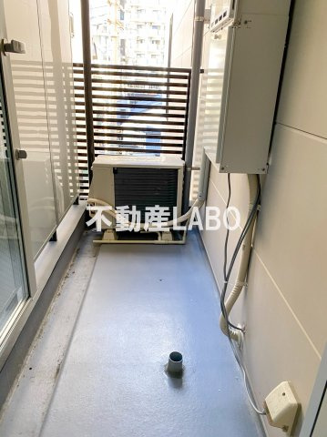 リエゾンコート弁天町のバルコニー