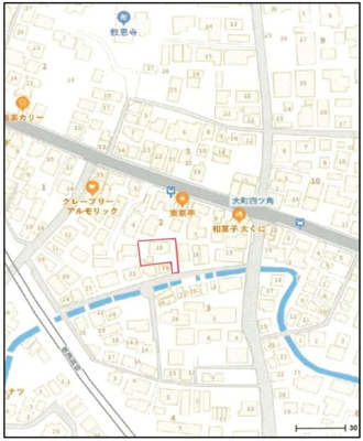 【地図】 | 鎌倉市大町２丁目　売地