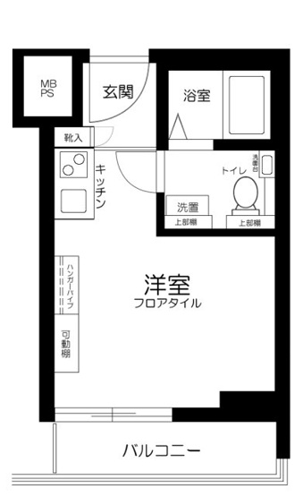 【間取り】 | オリエンタル千駄ヶ谷