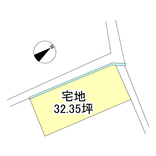 西条市大町1500-5　売地の土地図