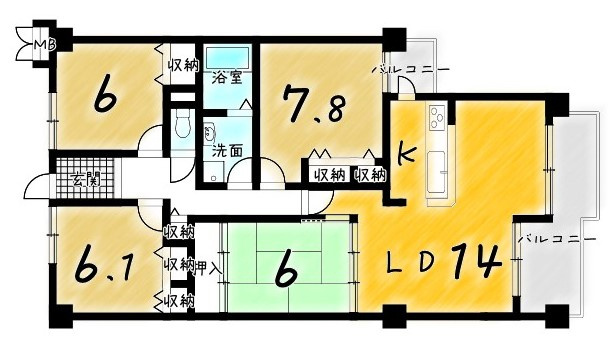 サンシティ桂坂参番館