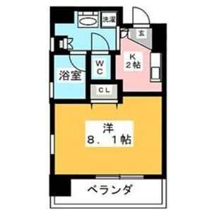 共同ハイツ西大須の間取り