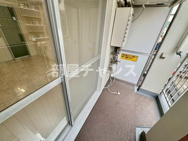 第六加藤ビルのバルコニー