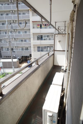 【バルコニー】 | セントラルコート | ひろーいバルコニーうれしいです☆　