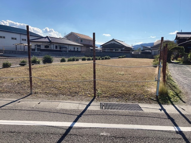 西条市喜多台の売地の外観