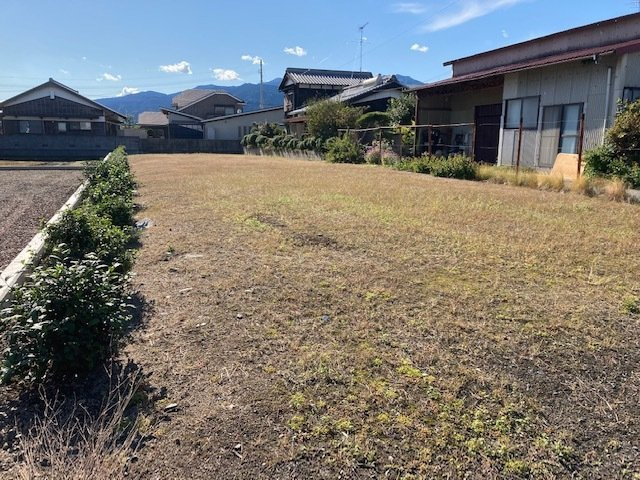 西条市喜多台の売地の外観