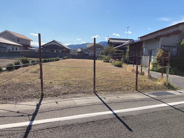 西条市喜多台の売地の外観