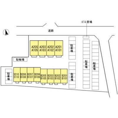 【地図】 | サンシャインヒルズＭ　Ｂ棟