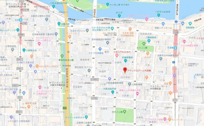 【地図】 | グランドロアール天満橋