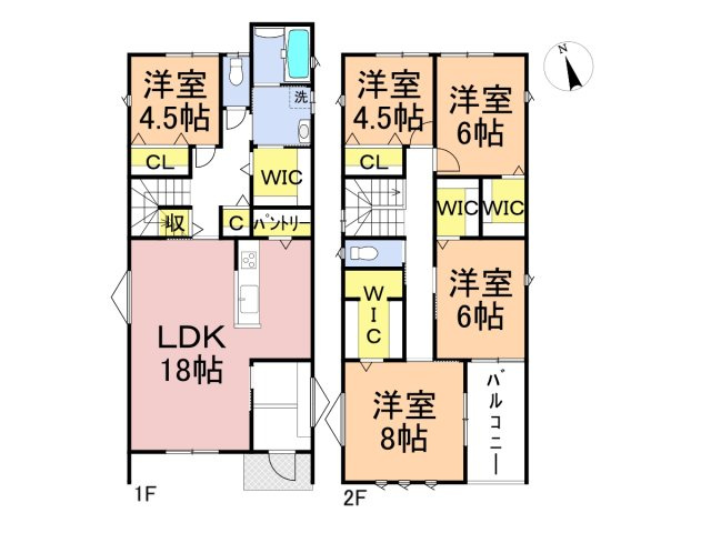 戸建　岐阜市今嶺Ⅱ　全3区画分譲の間取り|■C棟
■ヤマダ不動産　株式会社リライフ　岐阜店　■
夢のマイホーム購入をフルサポートします！