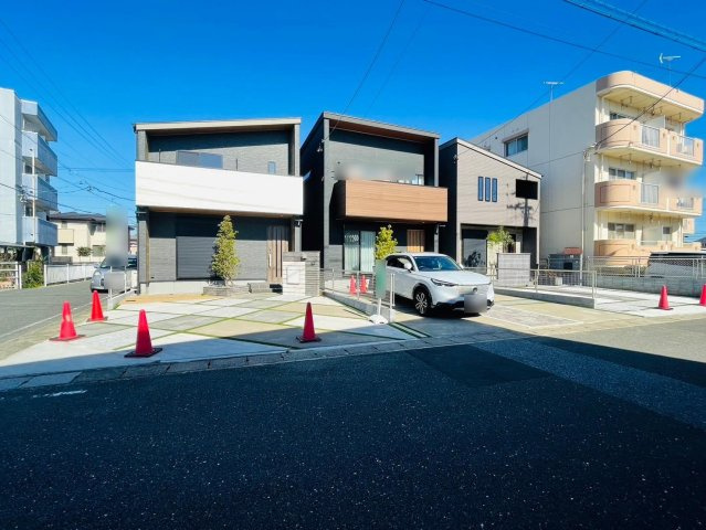 戸建　岐阜市今嶺Ⅱ　全3区画分譲の外観|■全体写真　
■ヤマダ不動産　株式会社リライフ　岐阜店　