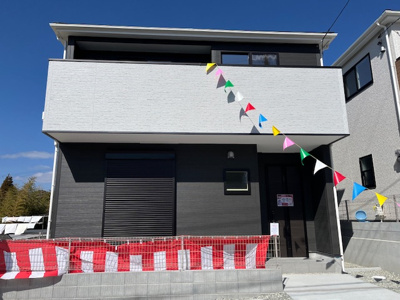 【外観】 | 鈴蘭台北町３丁目　新築戸建 | 完成しましたので即ご案内可能です。