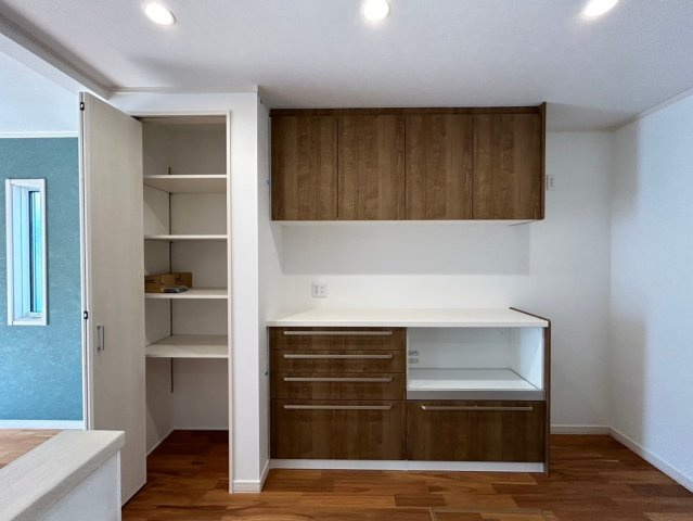 戸建　一宮市木曽川町黒田　全2区画分譲の設備|■カップボード