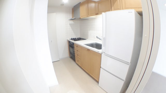 中央区新川１丁目の賃貸マンションのキッチン|同反転タイプ参照