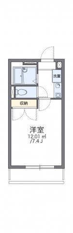 【間取り】 | レオパレスクリスタルⅡ