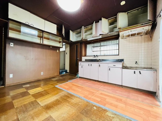 中古戸建　瑞穂市本田　昭和47年築のキッチン