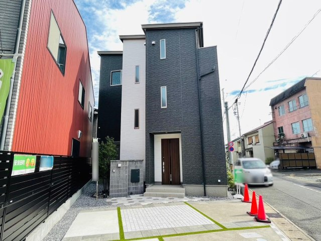 【商談中】戸建　岐阜市安良田町6丁目　全1区画分譲の前面道路含む現地写真|■前面道路　■ヤマダ不動産　株式会社リライフ　大垣店　■夢のマイホーム購入をフルサポートします！