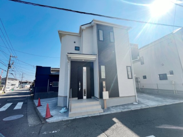 祝：成約済み　八王子市　横川町　新築戸建ての外観|スーパーも近隣。生活環境良好な八王子の新築戸建てです。～仲介手数料無料☆八王子ひなた不動産～八王子市横川町　新築戸建て