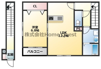 【間取り】 | プランテ M