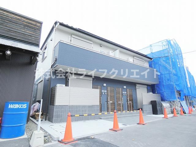 サンライズ百草園C棟の外観
