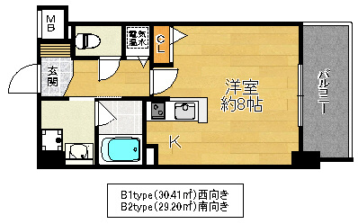 デイグラン鶴見の間取り