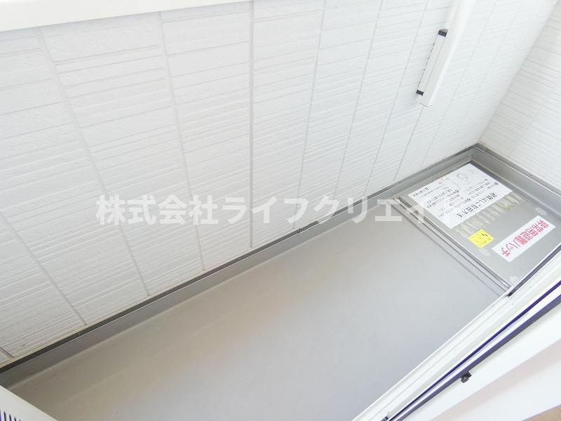 D-ROOM万願寺のバルコニー