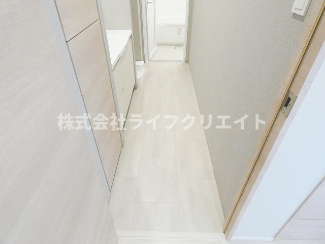パークキューブ八王子（旧VITA八王子）の洗面所