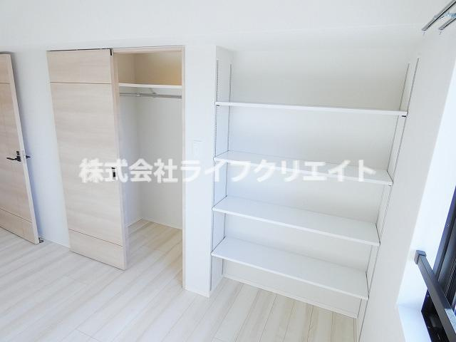 パークキューブ八王子（旧VITA八王子）の収納|※Cタイプの写真となります。