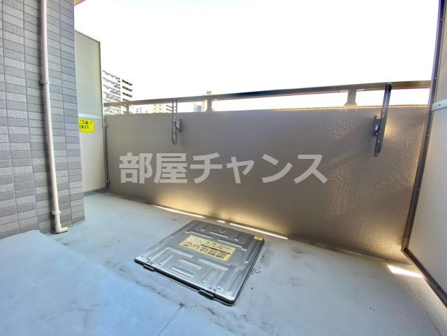 ヒルズ新栄のバルコニー
