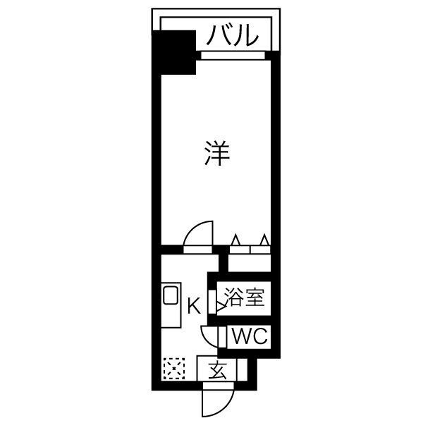グレイス新栄の間取り