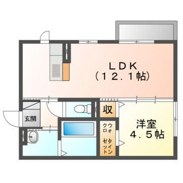 パレンティーアの間取り
