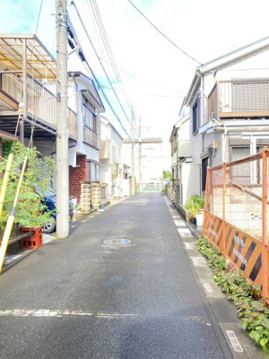 【前面道路含む現地写真】 | （値下げ）早期売却希望！ | 物件から道路の向き