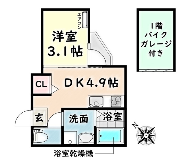 【間取り】 | シェラトン桜【名古屋市賃貸・宅配ボックス】