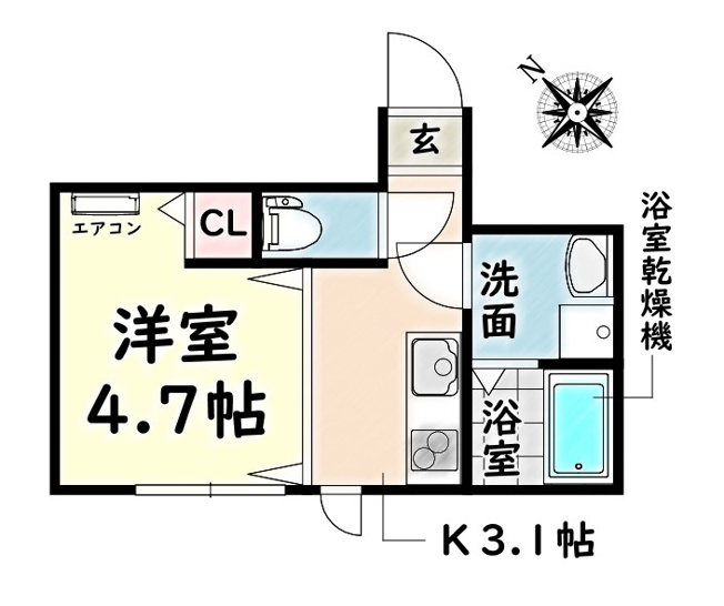 【間取り】 | シェラトン桜【名古屋市賃貸・宅配ボックス】