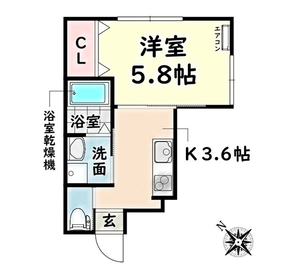 【間取り】 | シェラトン桜【名古屋市賃貸・宅配ボックス】