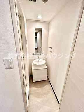 S-RESIDENCE江坂の洗面所