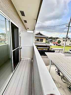 MATSU-KAZE Ⅱのバルコニー