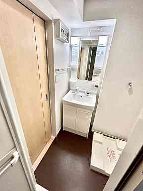 MATSU-KAZE Ⅱの洗面所