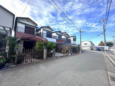【前面道路含む現地写真】 | 泉大津市北豊中町２丁目　中古戸建