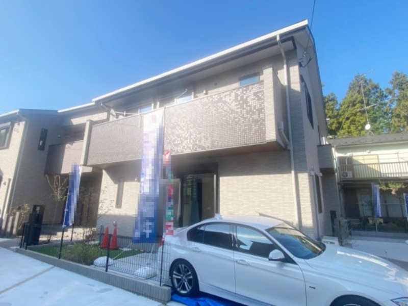 祝：成約済み　八王子市　山田町　新築戸建ての外観|太陽光発電＋蓄電地・HEAT20仕様の新築戸建てが完成しました！～仲介手数料無料☆八王子ひなた不動産～八王子市山田町　新築戸建て