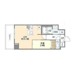 アヴェニール中崎の間取り