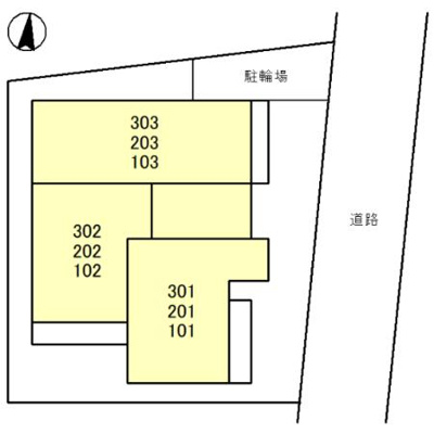 【区画図】 | D-ROOM岩押町