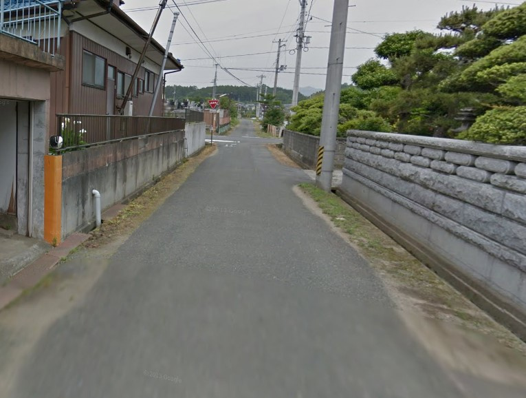 【新築戸建】勿来町窪田第4※子育て支援対象※の前面道路含む現地写真|北側前面道路5.3ｍ