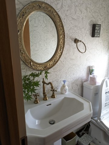 平和３丁目戸建のトイレ|シンプルで使いやすいトイレです