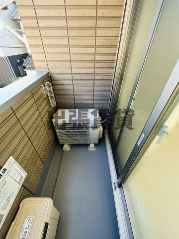 仲介手数料0円！ハーモニーテラス八田Ⅲのバルコニー