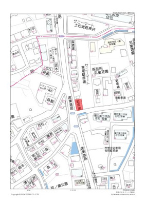 【地図】 | 売地　高知市南河ノ瀬町　＠35.00