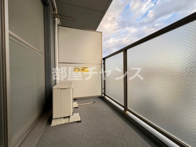 サニー東別院のバルコニー