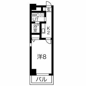 サニー東別院の間取り