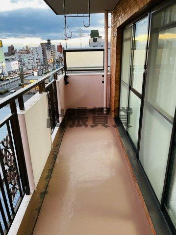 仲介手数料0！！サンハイツ小幡のバルコニー